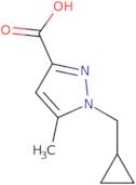 1-(Cyclopropylmethyl)-5-methyl-1H-pyrazole-3-carboxylic acid