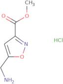 Methyl 5-(aminomethyl)-1,2-oxazole-3-carboxylate hydrochloride
