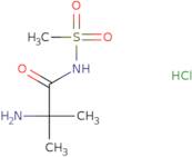 2-Amino-N-methanesulfonyl-2-methylpropanamide hydrochloride