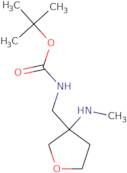 tert-Butyl N-{[3-(methylamino)oxolan-3-yl]methyl}carbamate