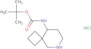 tert-Butyl N-{6-azaspiro[3.5]nonan-9-yl}carbamate hydrochloride