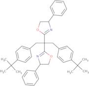 (4R,4'R)-2,2'-(1,3-Bis(4-(tert-butyl)phenyl)propane-2,2-diyl)bis(4-phenyl-4,5-dihydrooxazole)