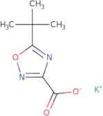 Potassium 5-(tert-butyl)-1,2,4-oxadiazole-3-carboxylate
