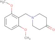 1-(2,6-Dimethoxybenzyl)piperidin-4-one