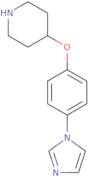 4-(4-(1H-Imidazol-1-yl)phenoxy)piperidine