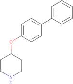 4-([1,1'-Biphenyl]-4-yloxy)piperidine