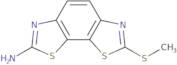 7-(Methylsulfanyl)[1,3]thiazolo[4,5-G][1,3]benzothiazol-2-amine