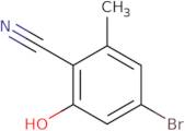 4-Bromo-2-hydroxy-6-methylbenzonitrile