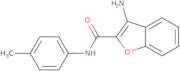 3-Amino-N-(4-methylphenyl)-1-benzofuran-2-carboxamide