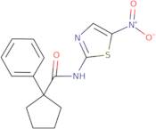 N-(5-nitro-1,3-thiazol-2-yl)-1-phenylcyclopentane-1-carboxamide