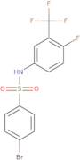 4-Bromo-N-(4-fluoro-3-(trifluoromethyl)phenyl)benzenesulfonamide