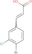 (2E)-3-(4-Bromo-3-chlorophenyl)prop-2-enoic acid