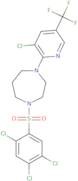 2,4,5-trichloro-1-((4-(3-chloro-5-(trifluoromethyl)(2-pyridyl))(1,4-diazaperhydroepinyl))sulfonyl)…