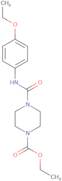 ethyl 4-(N-(4-ethoxyphenyl)carbamoyl)piperazinecarboxylate
