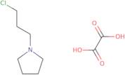 1-(3-chloropropyl)pyrrolidine; oxalic acid