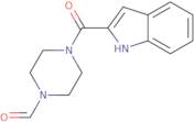 4-(1H-indole-2-carbonyl)piperazine-1-carbaldehyde