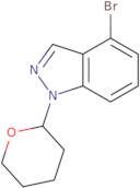 4-Bromo-1-(tetrahydro-2H-pyran-2-yl)-1H-indazole