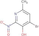 4-Bromo-6-methyl-2-nitropyridin-3-ol