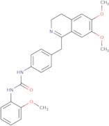 1-(4-((6,7-dimethoxy(3,4-dihydroisoquinolyl))methyl)phenyl)-3-(2-methoxyphenyl)urea