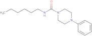 N-hexyl(4-phenylpiperazinyl)formamide