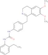 1-(4-((6,7-dimethoxy(3,4-dihydroisoquinolyl))methyl)phenyl)-3-(2-ethylphenyl)urea