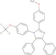 trifluoro(4-(2-(4-methoxyphenyl)-4,5-diphenylimidazolyl)phenoxy)methane