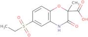 6-(Ethanesulfonyl)-2-methyl-3-oxo-3,4-dihydro-2H-1,4-benzoxazine-2-carboxylic acid