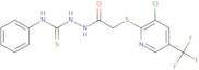 2-(3-chloro-5-(trifluoromethyl)(2-pyridylthio))-N-(((phenylamino)thioxomethyl)amino)ethanamide