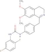3-(2,5-difluorophenyl)-1-(4-((6,7-dimethoxy(3,4-dihydroisoquinolyl))methyl)phenyl)urea