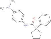 N-[4-(dimethylamino)phenyl]-1-phenylcyclopentane-1-carboxamide