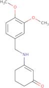 3-(((3,4-dimethoxyphenyl)methyl)amino)cyclohex-2-en-1-one
