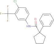 N-(4-chloro-3-(trifluoromethyl)phenyl)(phenylcyclopentyl)formamide