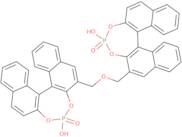 (11bR,11'bR)-2,2'-(Oxybis(methylene))bis(4-hydroxydinaphtho[2,1-D:1',2'-F][1,3,2]dioxaphosphepine 4-oxide)