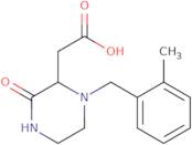 2-[1-(2-Methylbenzyl)-3-oxo-2-piperazinyl]-acetic acid