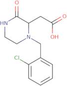 2-[1-(2-Chlorobenzyl)-3-oxo-2-piperazinyl]-acetic acid