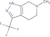 6-Methyl-3-(trifluoromethyl)-4,5,6,7-tetrahydro-1H-pyrazolo[3,4-c]pyridine