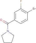 1-[(4-Bromo-3-fluorophenyl)carbonyl]pyrrolidine