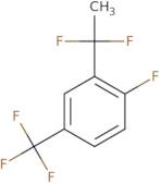 2-(1,1-Difluoroethyl)-1-fluoro-4-(trifluoromethyl)benzene