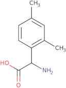 (2S)-2-Amino-2-(2,4-dimethylphenyl)acetic acid