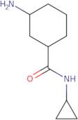 rac-(1R,3S)-3-Amino-N-cyclopropylcyclohexane-1-carboxamide