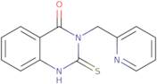 3-[(Pyridin-2-yl)methyl]-2-sulfanylidene-1,2,3,4-tetrahydroquinazolin-4-one