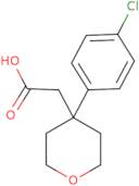 2-(4-(4-Chlorophenyl)tetrahydro-2H-pyran-4-yl)acetic acid