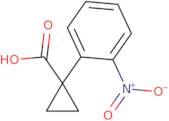 1-(2-Nitrophenyl)cyclopropane-1-carboxylic acid