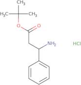 tert-Butyl 3-amino-3-phenylpropanoate hydrochloride