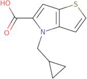 4-(Cyclopropylmethyl)-4H-thieno[3,2-b]pyrrole-5-carboxylic acid