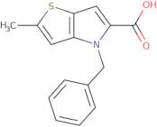 4-Benzyl-2-methyl-4H-thieno[3,2-b]pyrrole-5-carboxylic acid