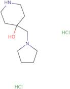 4-(Pyrrolidin-1-ylmethyl)piperidin-4-ol dihydrochloride