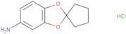 Spiro[1,3-dioxaindane-2,1'-cyclopentane]-6-amine hydrochloride