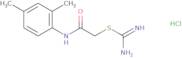 2-[(2,4-Dimethylphenyl)amino]-2-oxoethyl imidothiocarbamate hydrochloride