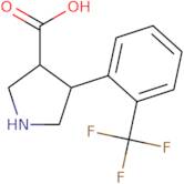 4-[2-(Trifluoromethyl)phenyl]pyrrolidine-3-carboxylic acid